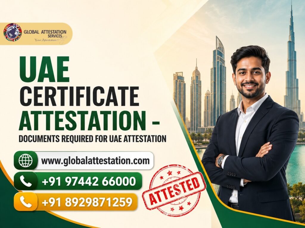 UAE Certification Attestation